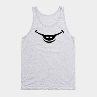 Friendly Smile For Mask (Smiling Mouth / Funny) Tank Top